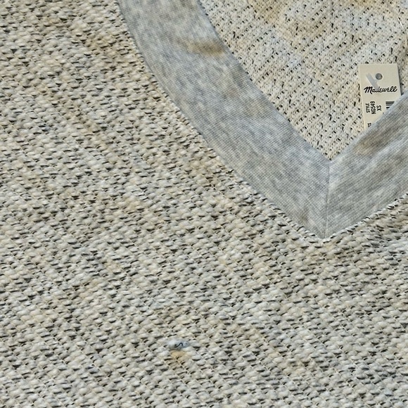 NWT Madewell Marled V-Neck Tunic Sweater Vest - Picture 15 of 16